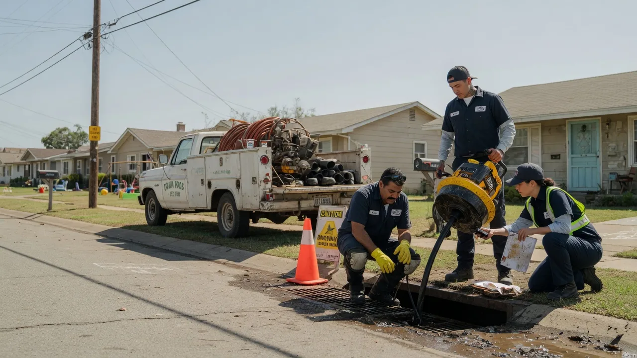 Drain Cleaning in Mumford, TX near me